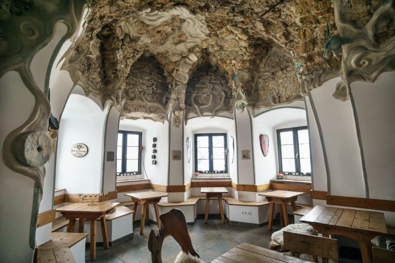 Burg Plankenstein Hotel Texing ภายนอก รูปภาพ